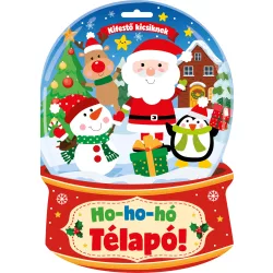 Ho-ho-hó Télapó kifestő kicsiknek