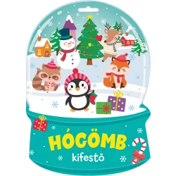Hógömb kifestő