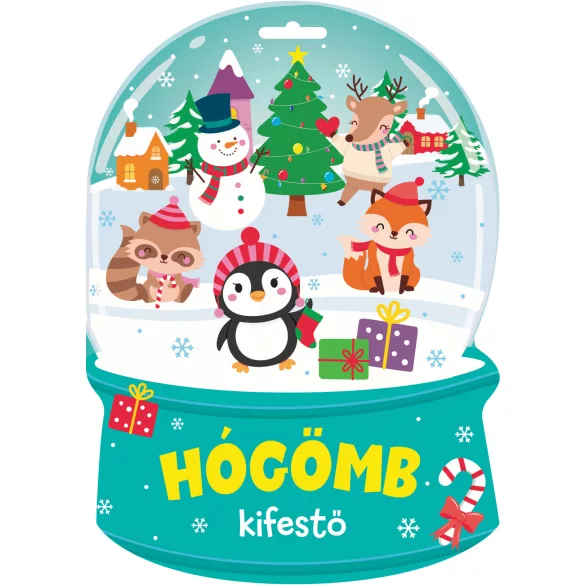Hógömb kifestő