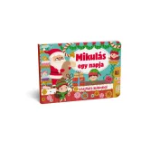 Mikulás egy napja - kihajtható ablakokkal