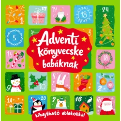 Adventi könyvecske kicsiknek -kihajtható ablakokkal