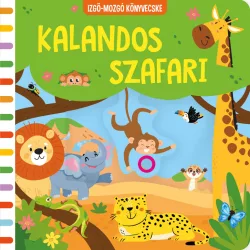 Kalandos szafari - Izgő-mozgó könyvecske