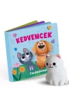 Kedvencek fürdőskönyv játék figurával