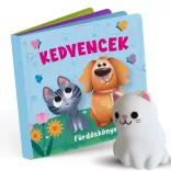 Kedvencek fürdőskönyv játék figurával