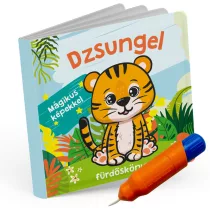Dzungel fürdőskönyv - színváltós, mágikus képekkel 