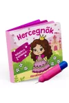 Hercegnők fürdőskönyv-színváltós, mágikus képekkel 