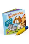 Cuki kedvencek fürdőskönyv -színváltós, mágikus képekkel
