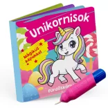 Unikornisok fürdőskönyv-színváltós, mágikus képekkel 