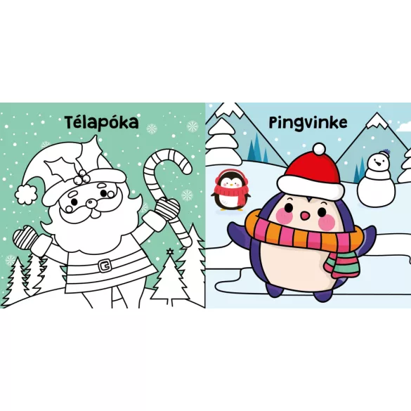 Télapóka fürdőskönyv -színváltós, mágikus képekkel