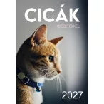 2027 Naptár: Cicák idézetekkel 