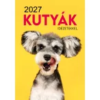 2027 Naptár: Kutyák idézetekkel 