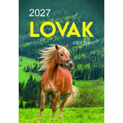2027 Naptár: Lovak idézetekkel 