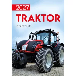 2027 Naptár: Traktor idézetekkel 