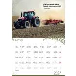 2027 Naptár: Traktor idézetekkel 