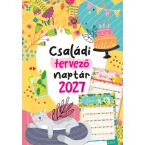 2027 Naptár: Családi tervező naptár