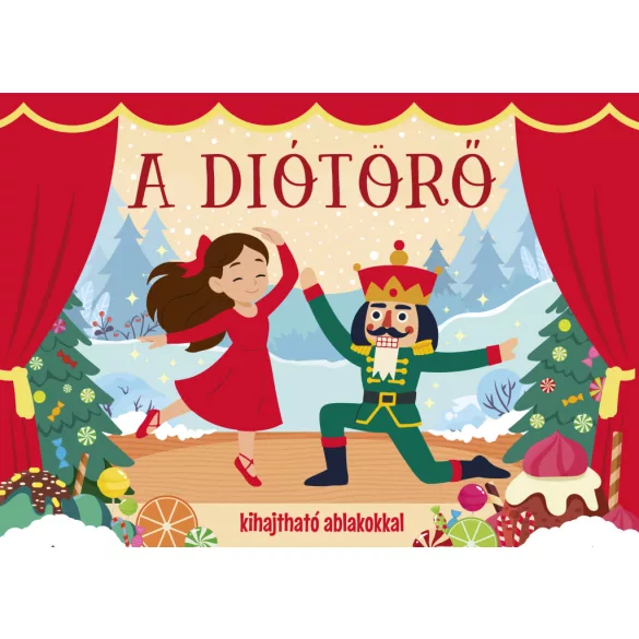 Diótörő - kihajtható ablakokkal