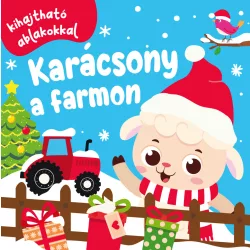 Karácsony a farmon -kihajtható ablakokkal