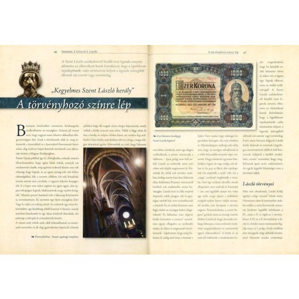 Salamon, I. Géza és I. László - Magyar királyok és uralkodók 4. / Szállítási sérült/