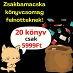 20 db-os zsákbamacska könyvcsomag felnőtteknek