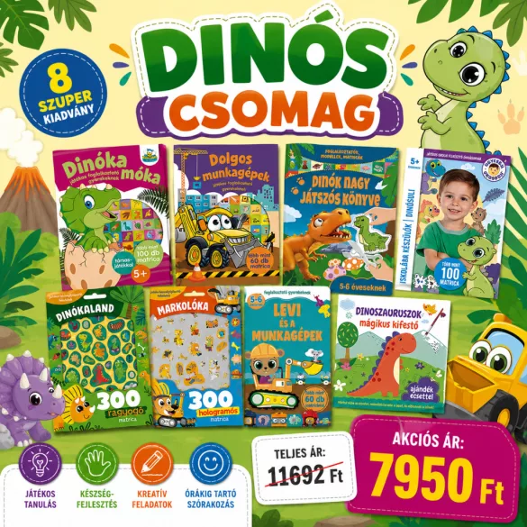 Dinós csomag - közepes