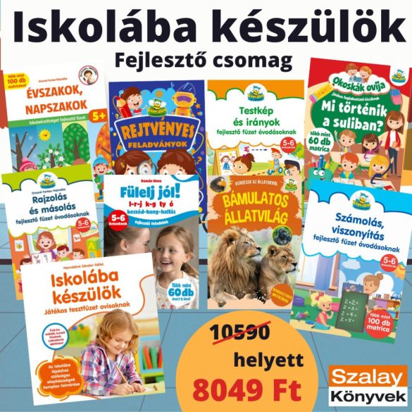 Iskolába készülök! - fejlesztőcsomag 6+ éves kortól