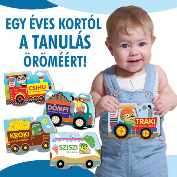 Kartonkönyv csomag - Egy éves kortól a tanulás öröméért