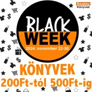 Black Week: Könyvek 100-500 Ft-ig