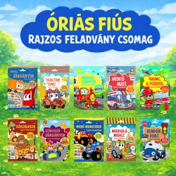 Óriás Fiús Rajzos Feladvány Csomag 