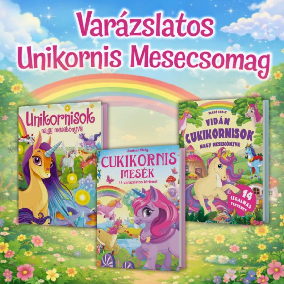 Varázslatos unikornis mesecsomag
