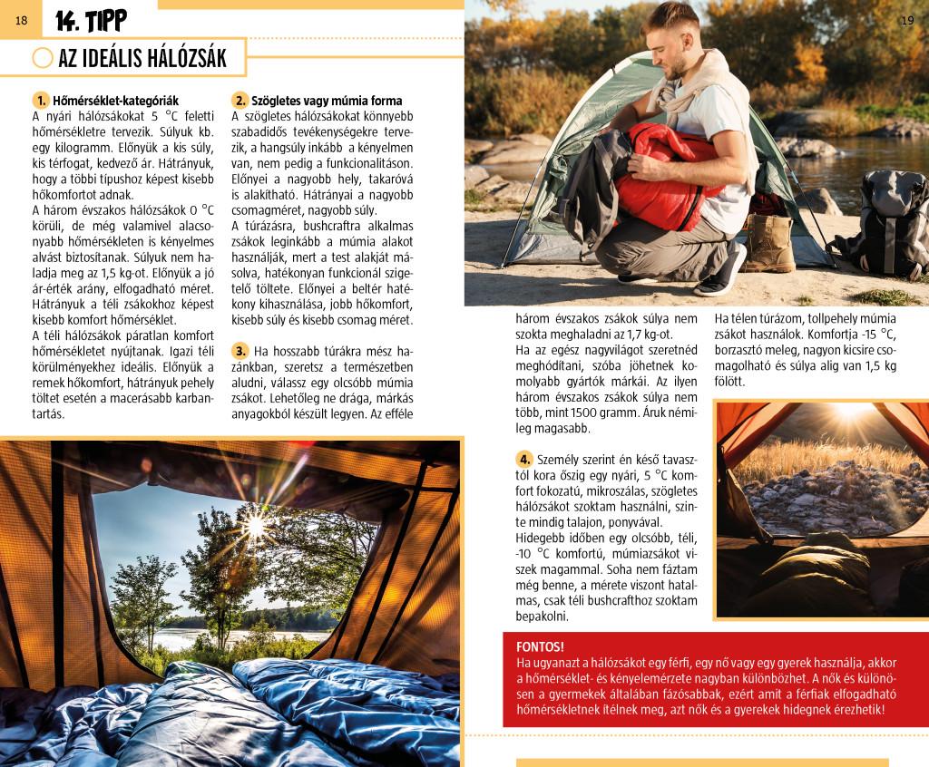 Tippek túrázóknak - csipetnyi bushcrafttal - Természetbarátok zsebkönyve