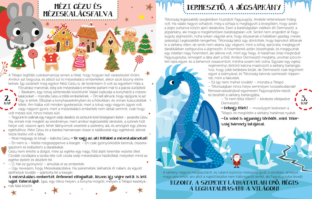 24 adventi mese - A Télapó és barátai