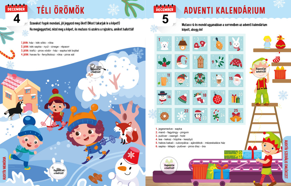 24 Adventi játékos feladat 5+