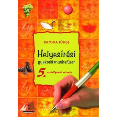 Helyesírási gyakorló munkafüzet 5. osztályosok részére akciós termékkép 1