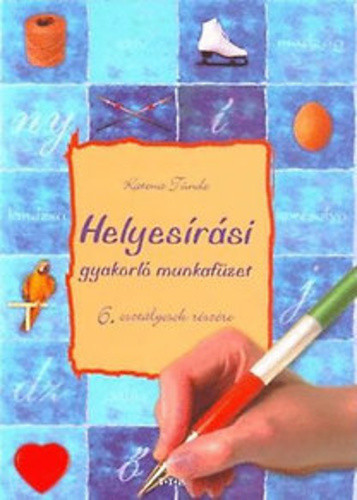 Helyesírási gyakorló munkafüzet 6. osztályosok részére akciós termékkép 1