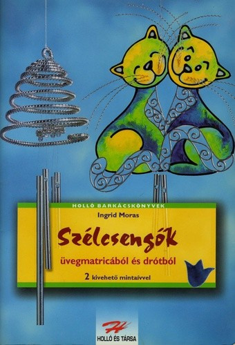 Szélcsengők üvegmatricából és drótból akciós termékkép 1