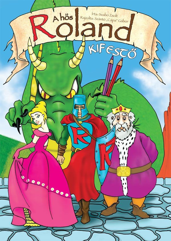 A hős Roland - Kifestő akciós termékkép 1
