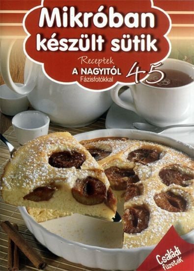 Receptek a Nagyitól 45. - Mikróban készült sütik akciós termékkép 1