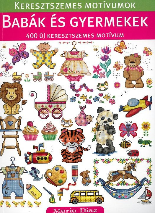 Keresztszemes motívumok - Babák és gyermekek akciós termékkép 1
