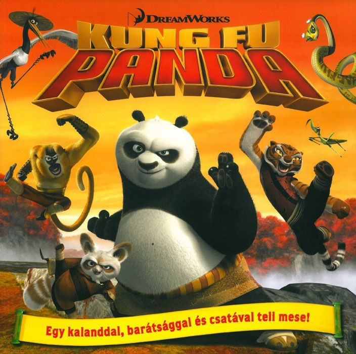 Kung Fu Panda mesekönyv (szállítási sérült) akciós termékkép 1