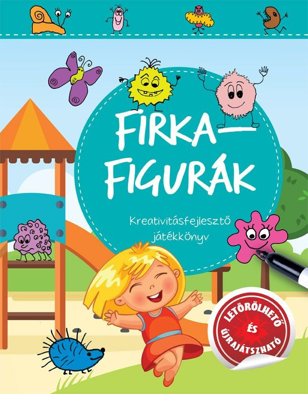 Firkafigurák - Kreativitásfejlesztő játékkönyv akciós termékkép 1