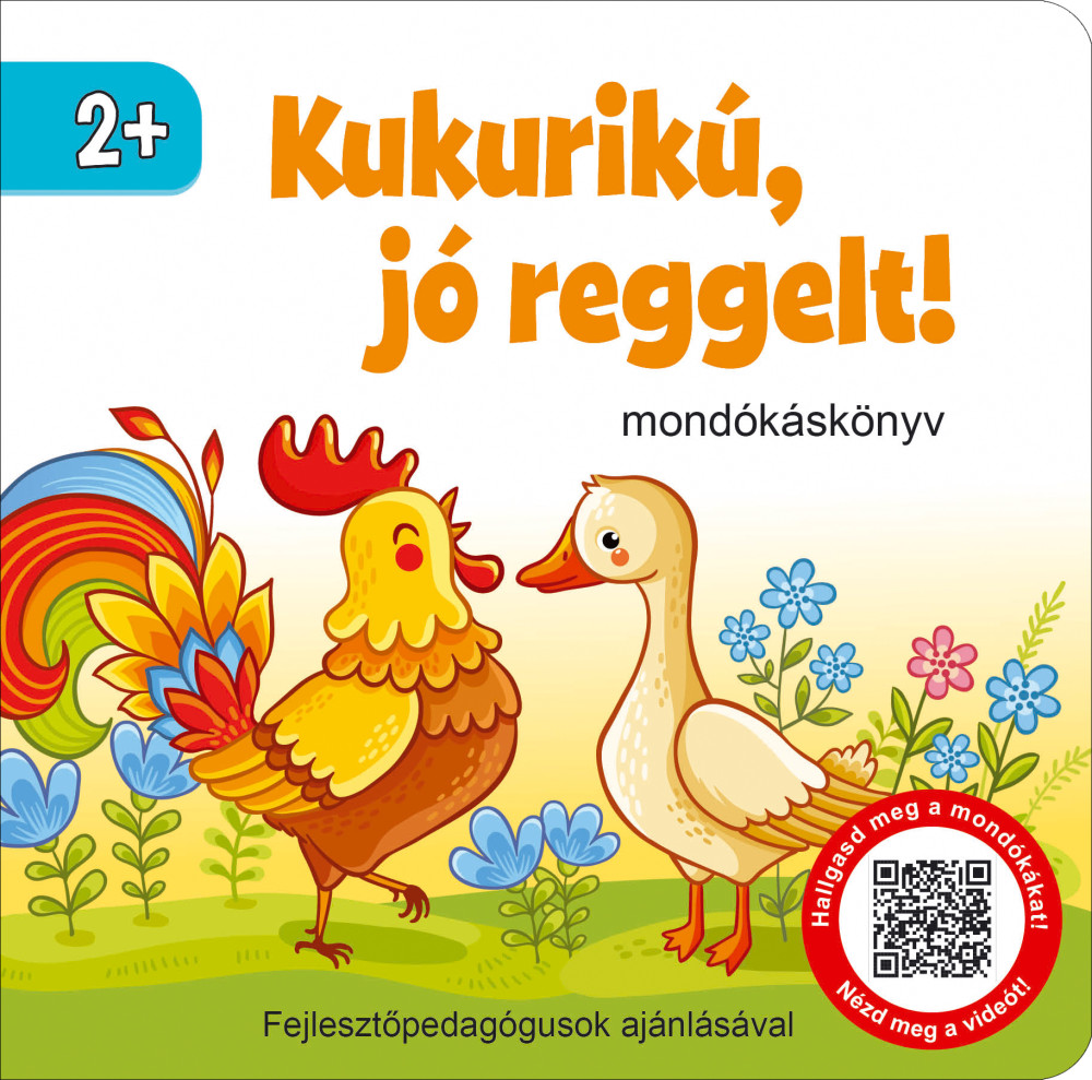 Kukurikú, jó reggelt! - mondókáskönyv 2+ (kartonkönyv) akciós termékkép 1
