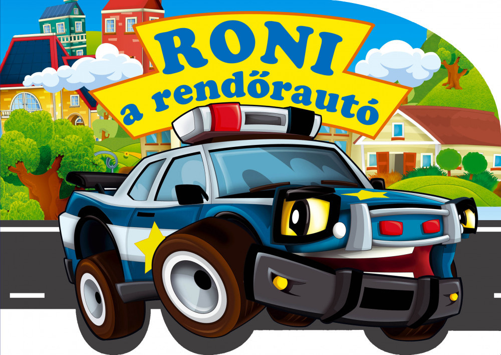 Roni a rendőrautó