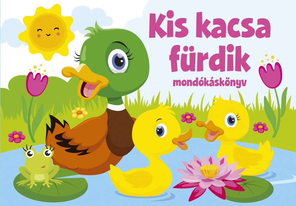 Kis kacsa fürdik - mondókáskönyv ÚJ (kartonkönyv) akciós termékkép 1