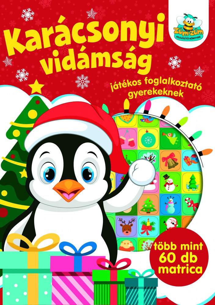 Karácsonyi vidámság - játékos foglalkoztató gyerekeknek akciós termékkép 1