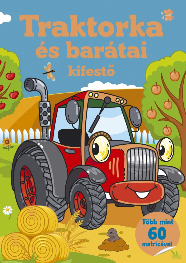 Traktorka és barátai - kifestő akciós termékkép 1