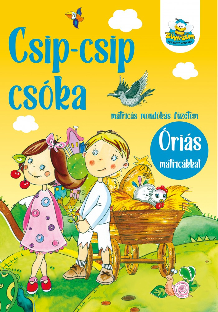 Csip-csip csóka - matricás mondókás füzetem akciós termékkép 1