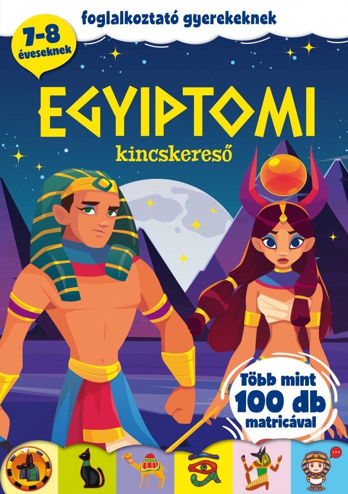 Egyiptomi kincskereső - Játékos foglalkoztató akciós termékkép 1
