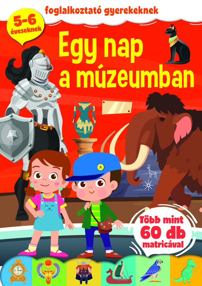 Egy nap a múzeumban - foglalkoztató gyerekeknek akciós termékkép 1