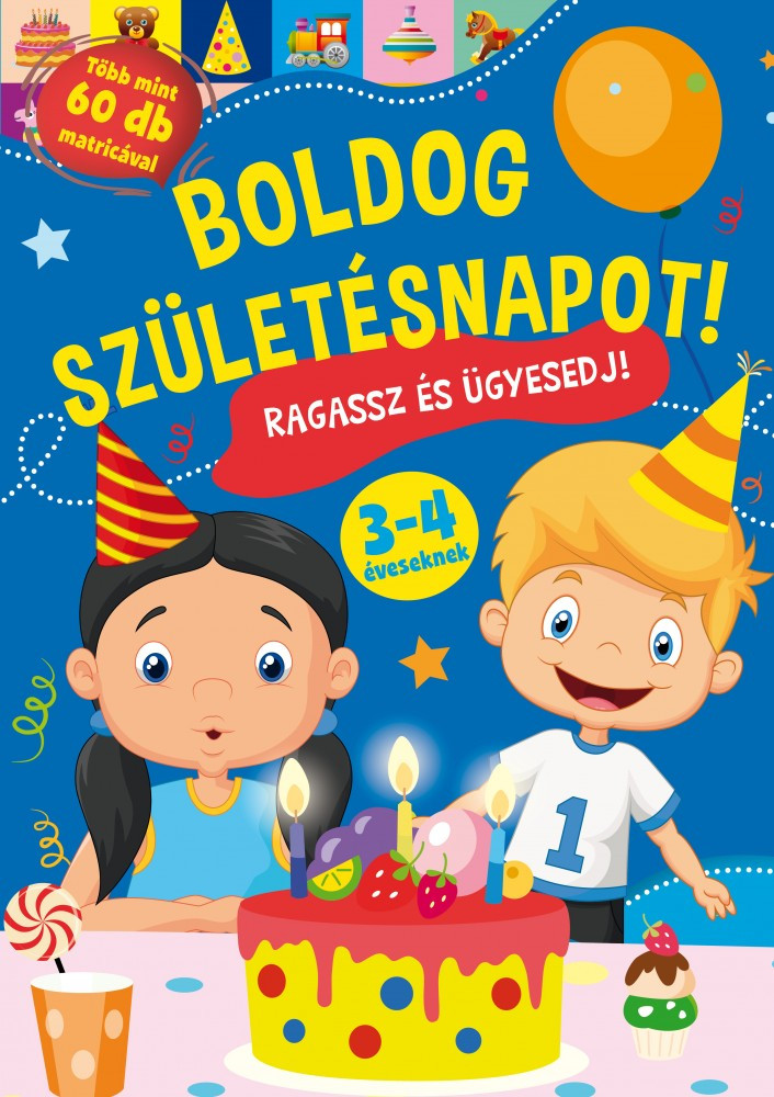  Boldog születésnapot! - Ragassz és ügyesedj! akciós termékkép 1