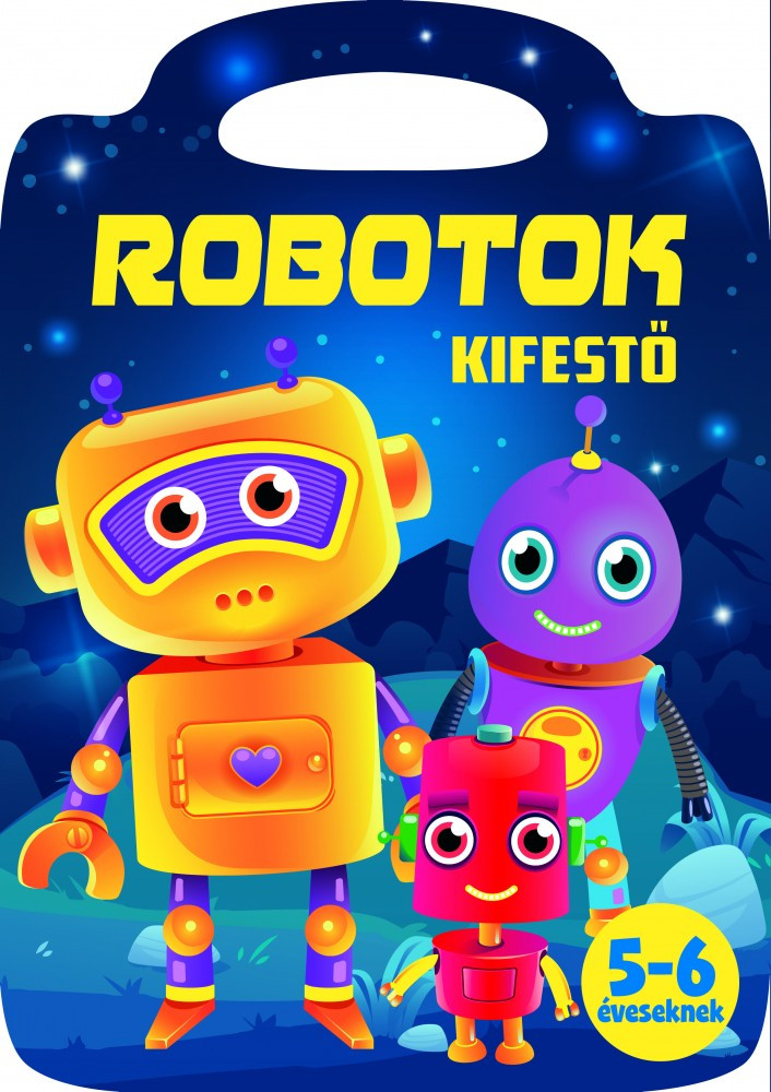 Robotok - kifestő akciós termékkép 1